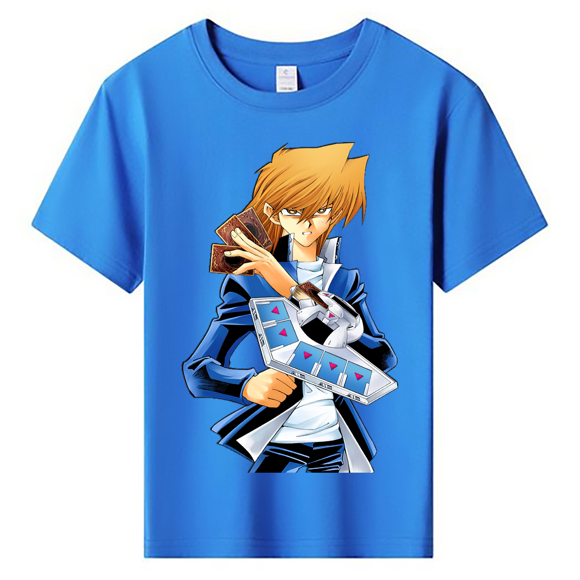 （画像用） 遊☆戯☆王 Yu-Gi-Oh! 綿100％キッズTシャツ（フロントプリント）